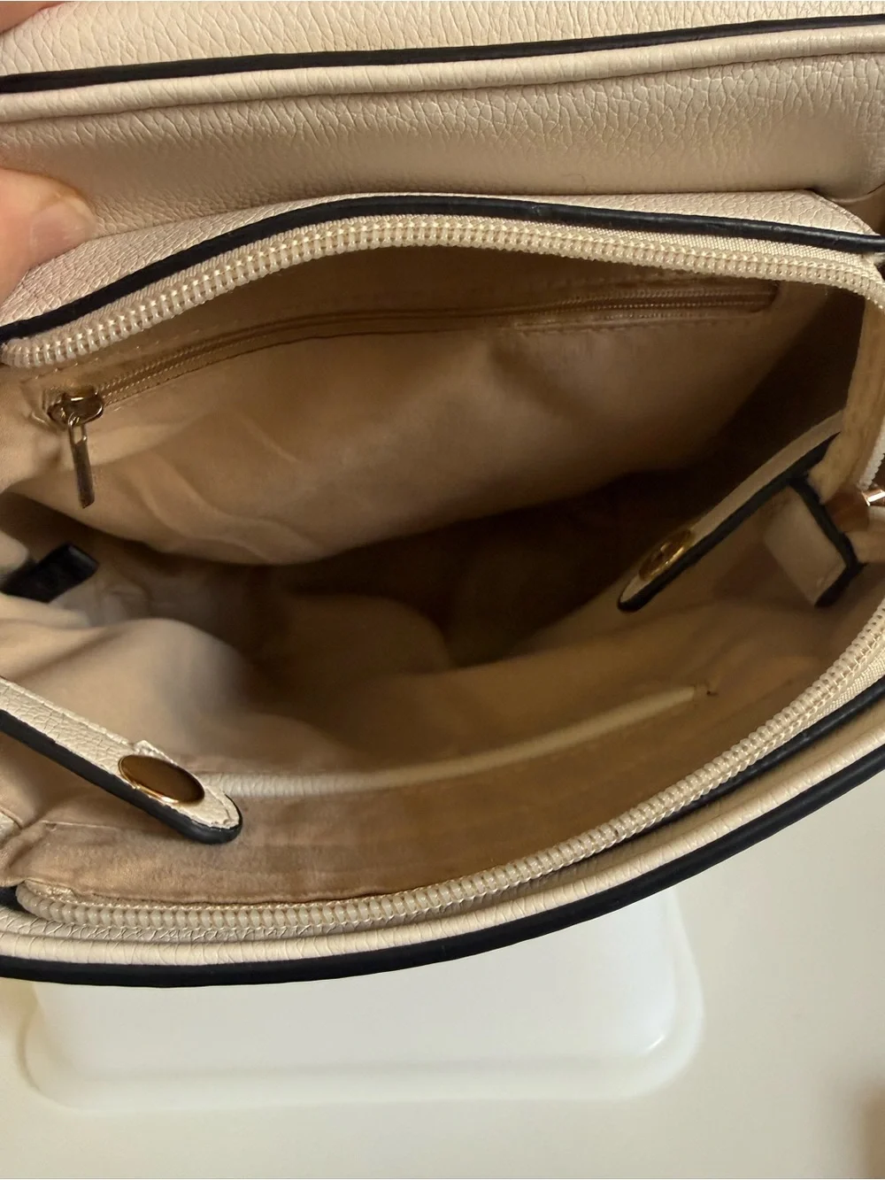 Malibu Skye | Two Tone Backpack‎ Purse | Soft Vegan Leather